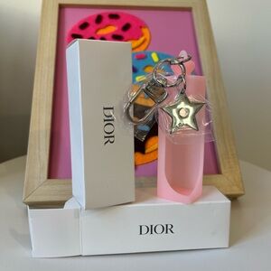 Dior Lip Oil Keychain